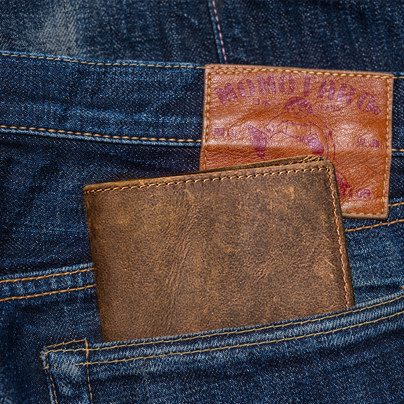 Sinco crazy horse leather wallet for men