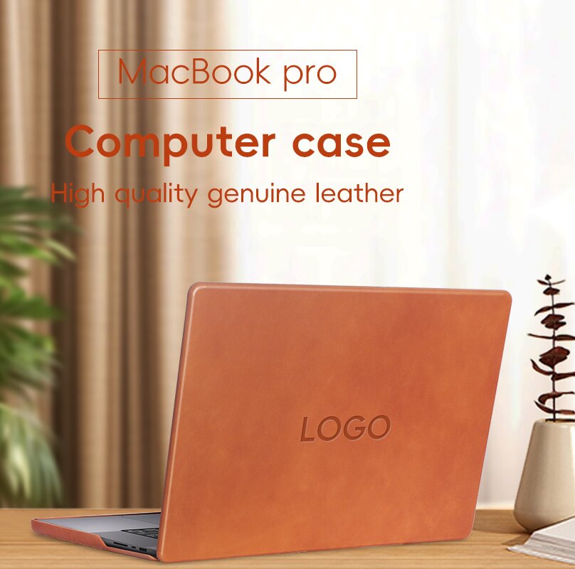 Sinco ultra thin genuine leather laptop sleeve