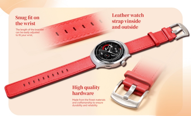 Sinco genuine leather for huawei watch strap