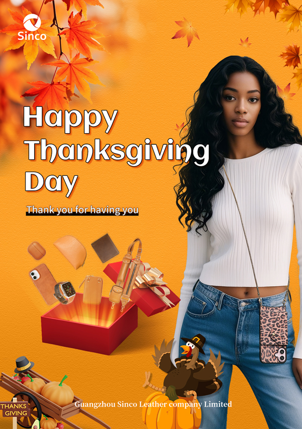 Happy Thanksgiving Day from Sinco Leather Company