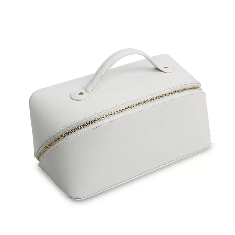 Sinco wholesale personalised fold leather cosmetic bags & cases