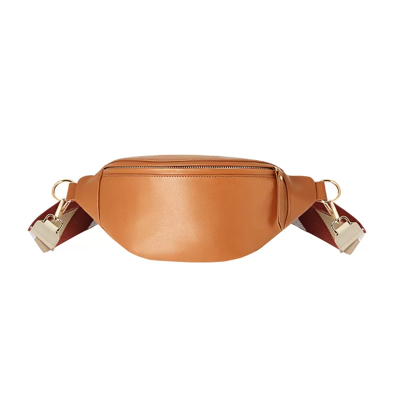 Sinco fashion high-capacity leather fanny pack crossbody