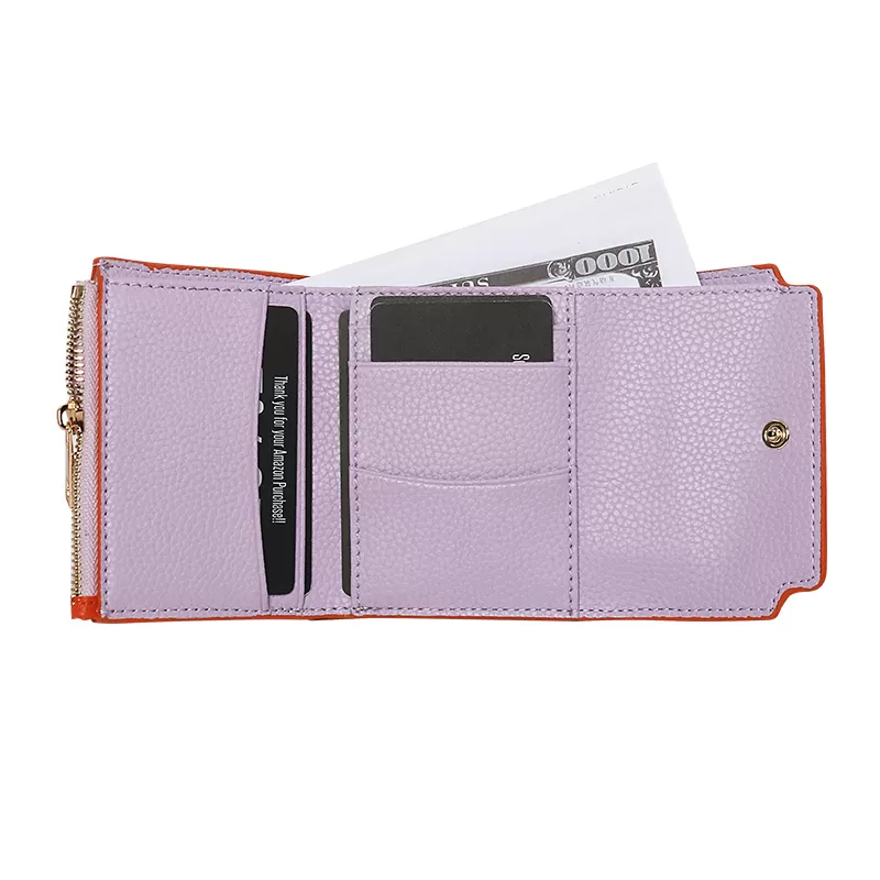 Sinco customized leather wallet women