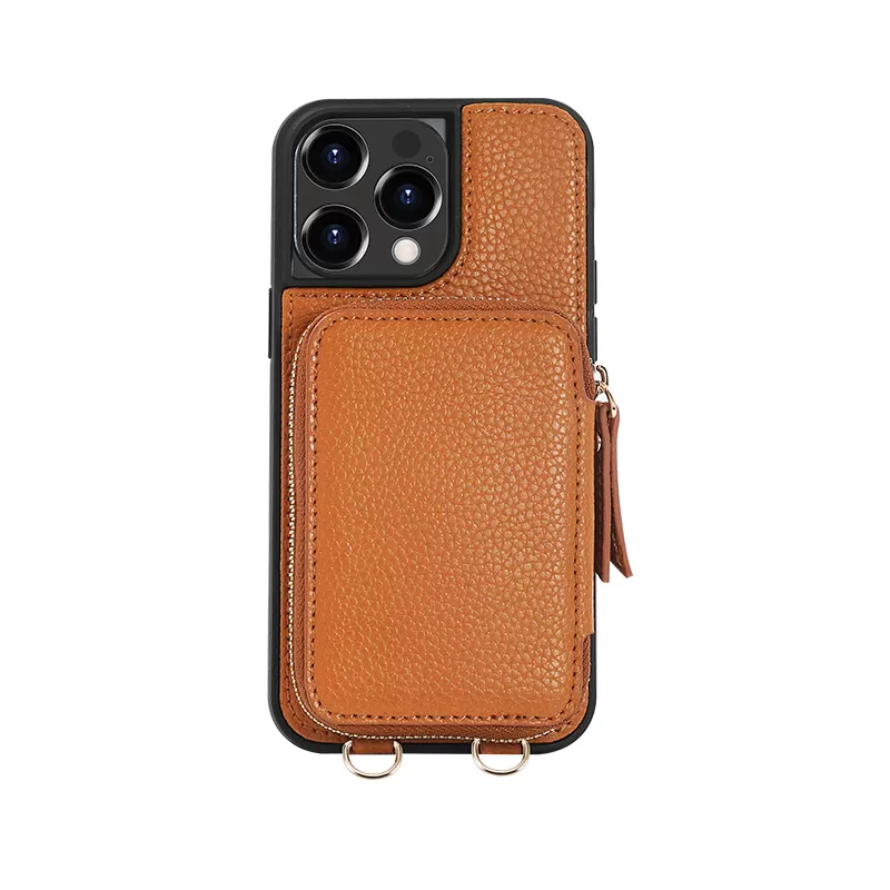 Sinco leather crossbody phone wallet