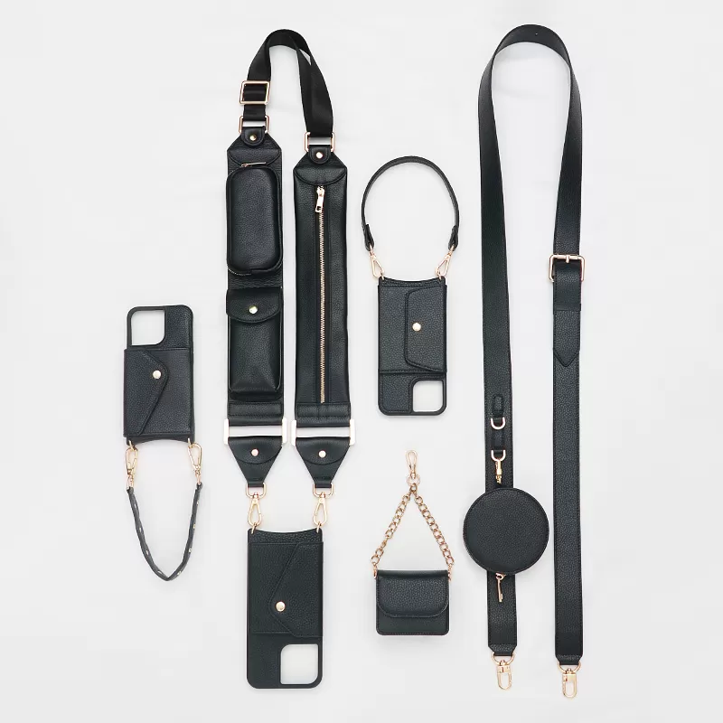 Sinco leather crossbody magsafe phone case