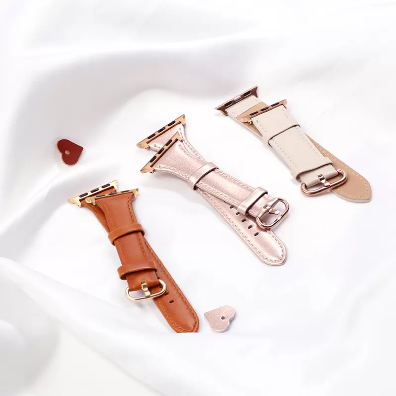 Sinco leather apple watch band for women