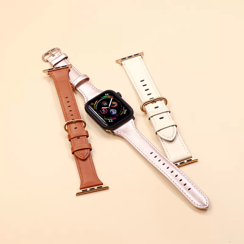 Sinco leather apple watch band for women